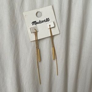 Madewell gold earrings